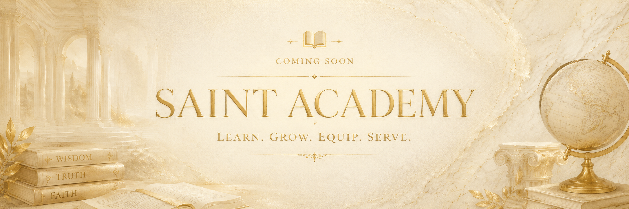 Saint AVS Saint Academy banner
